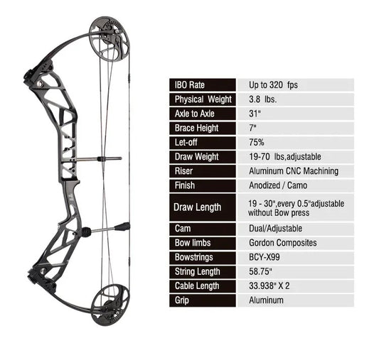 TOPOINT - T1 Compound Bow