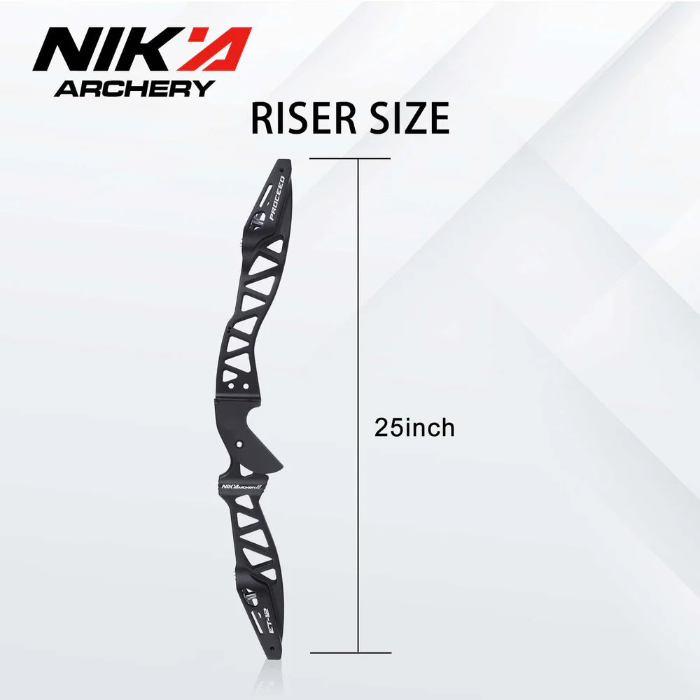 Nika - ET-12 PROCEED 25inch ILF Recurve Riser RH/LH