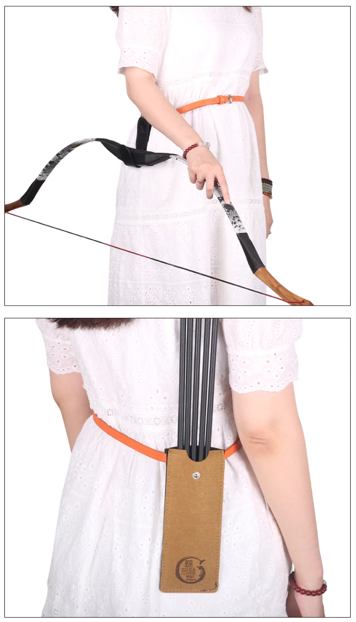 Traditional bow holder, Waist Hanger Hook, Quiver