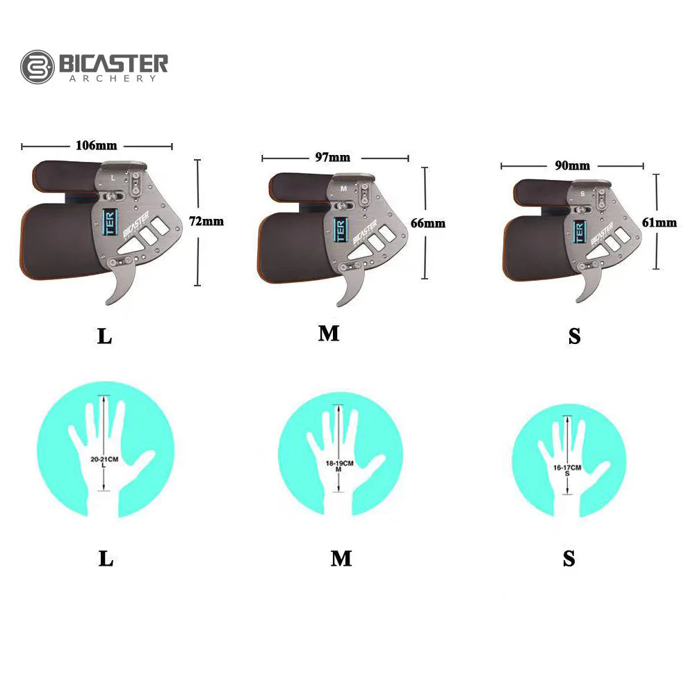 BICASTER - ASAPRO Finger Tabs Cordovan